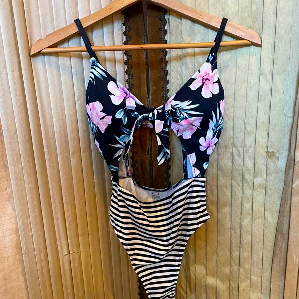 Pink swimsuit